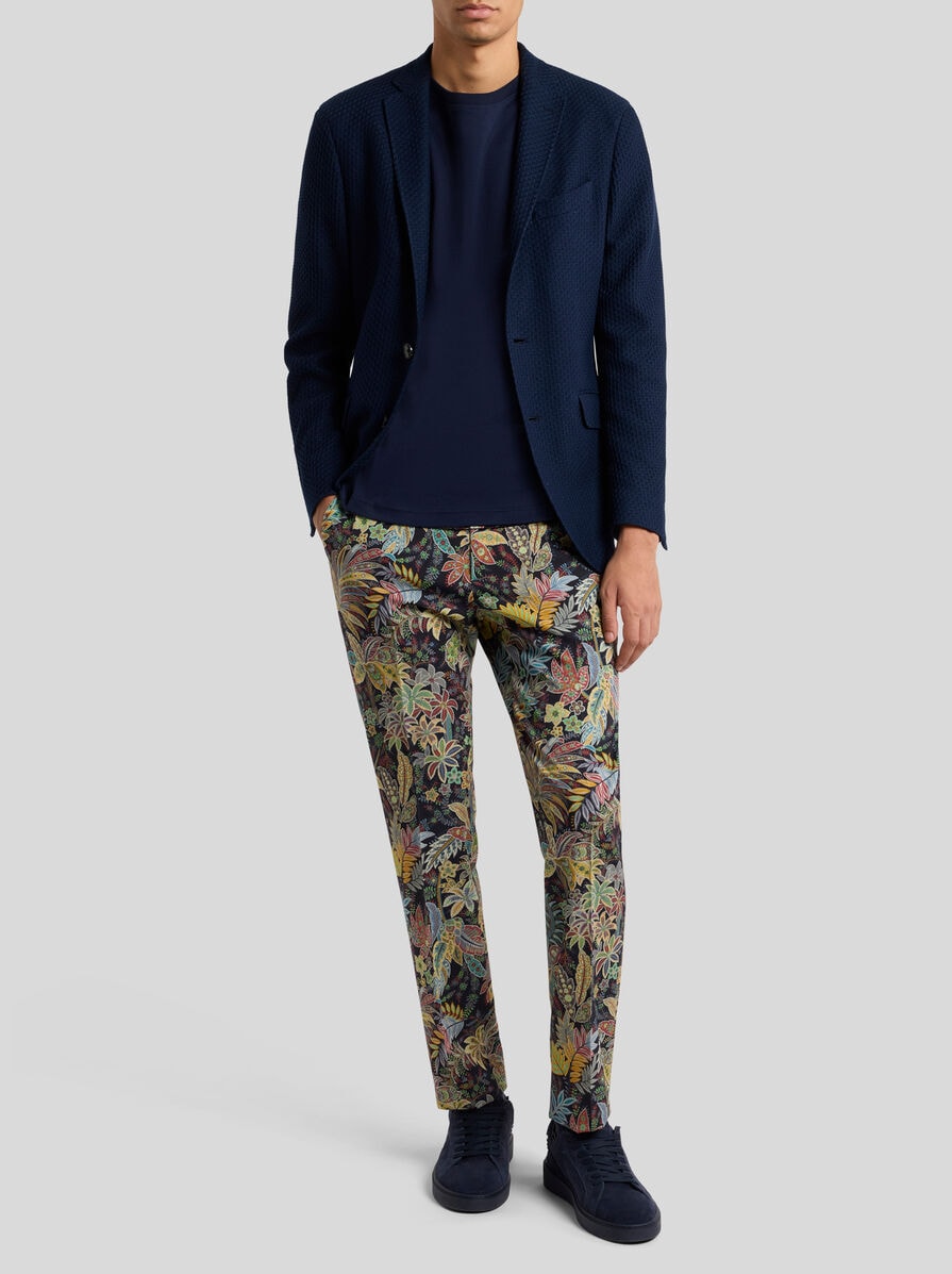 WORKED WEAVE JERSEY JACKET | Jackets | ETRO