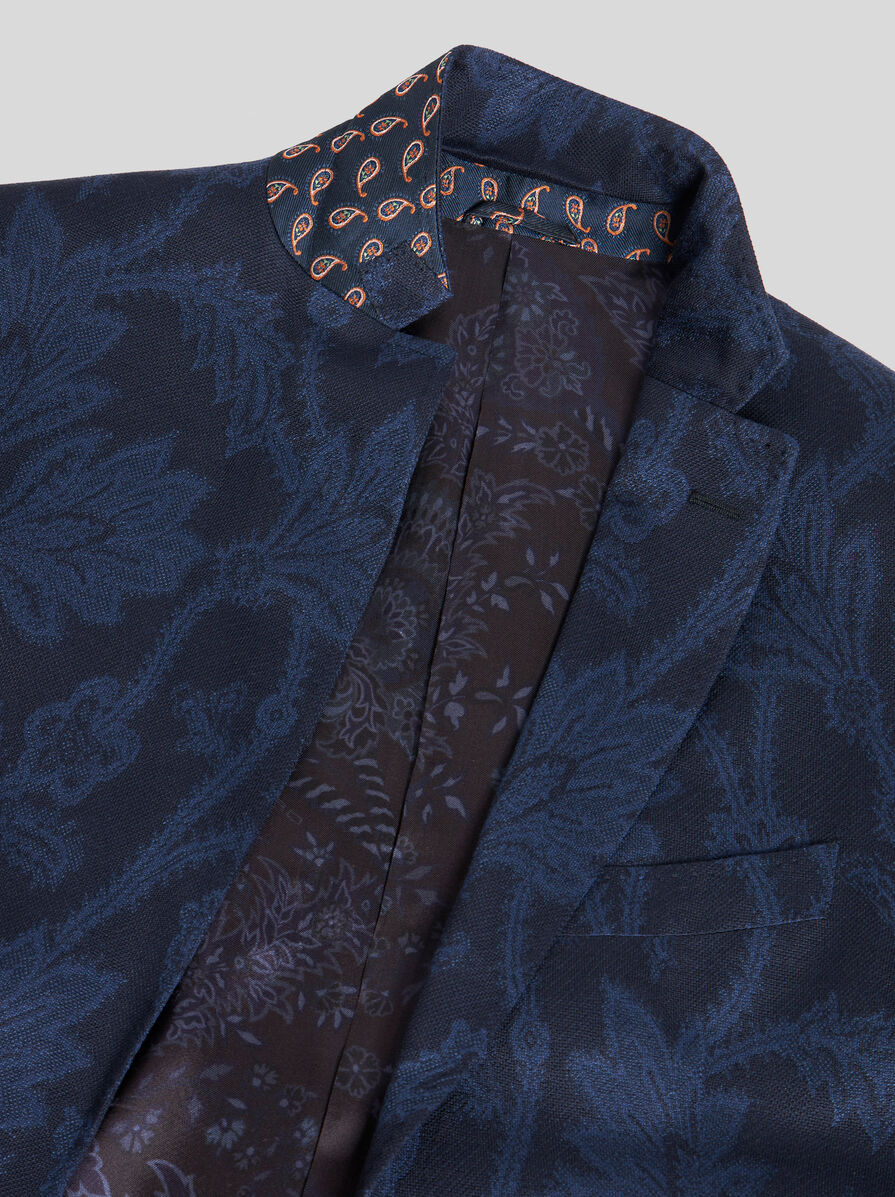 【ETRO】フローラル ペイズリー ジャカード ジャケット ETRO フローラル ペイズリー ジャカード テーラードジャケット