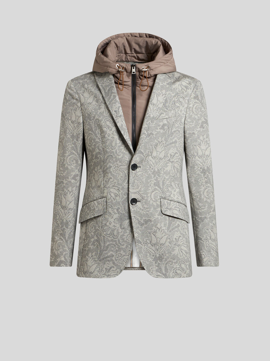 ETRO フローラル ペイズリー ケサ ジャケット ベージュ 三越伊勢丹 | ETRO/エトロ_Women通販 | フォリアージュモチーフ