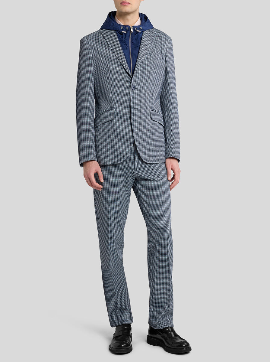 COTTON BLAZER WITH REMOVABLE BIB | Jackets | ETRO