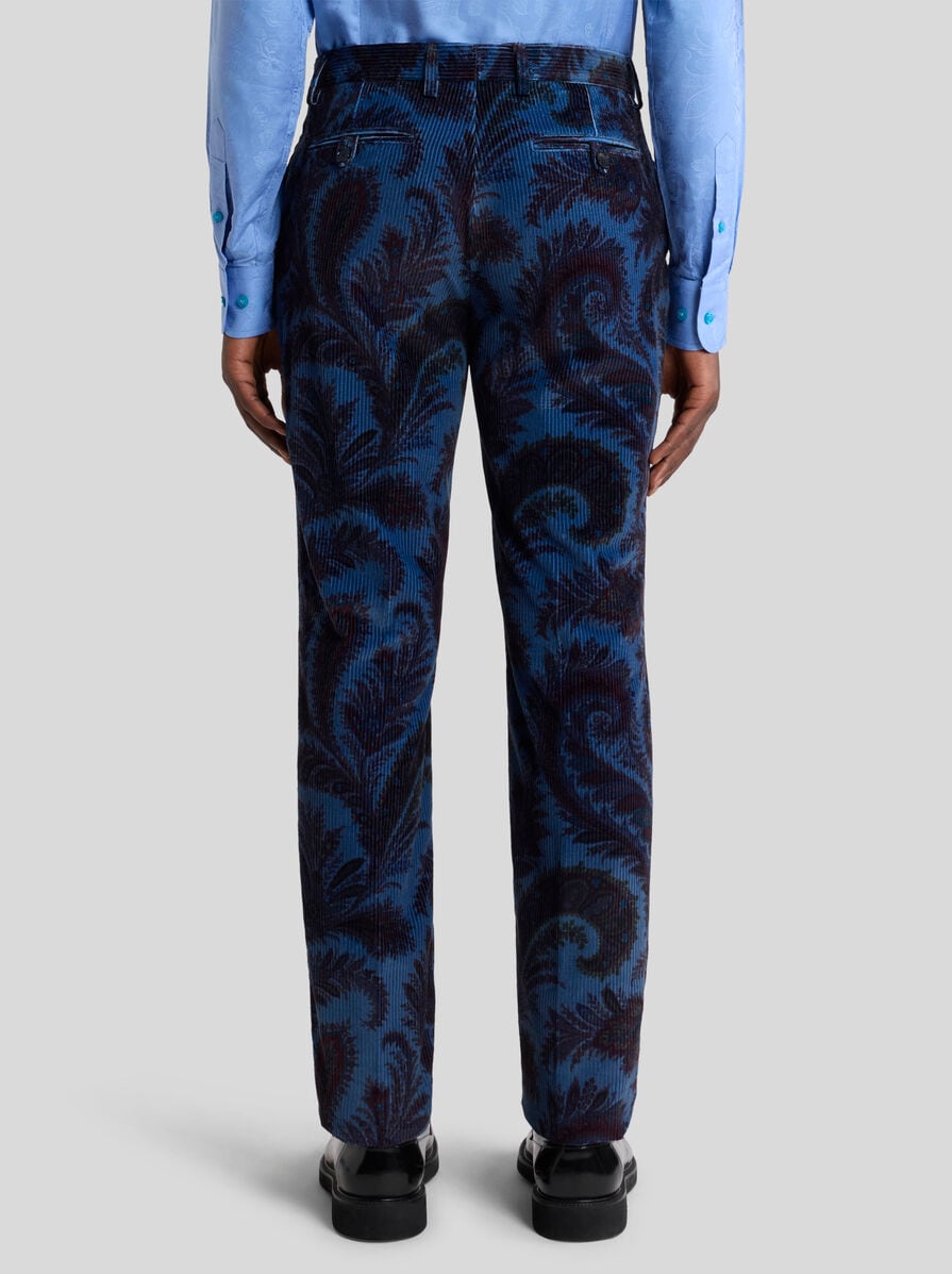 ボタニカルモチーフ コーデュロイストレートパンツ | エトロ ボタニカルモチーフ コーデュロイストレートパンツ | エトロ