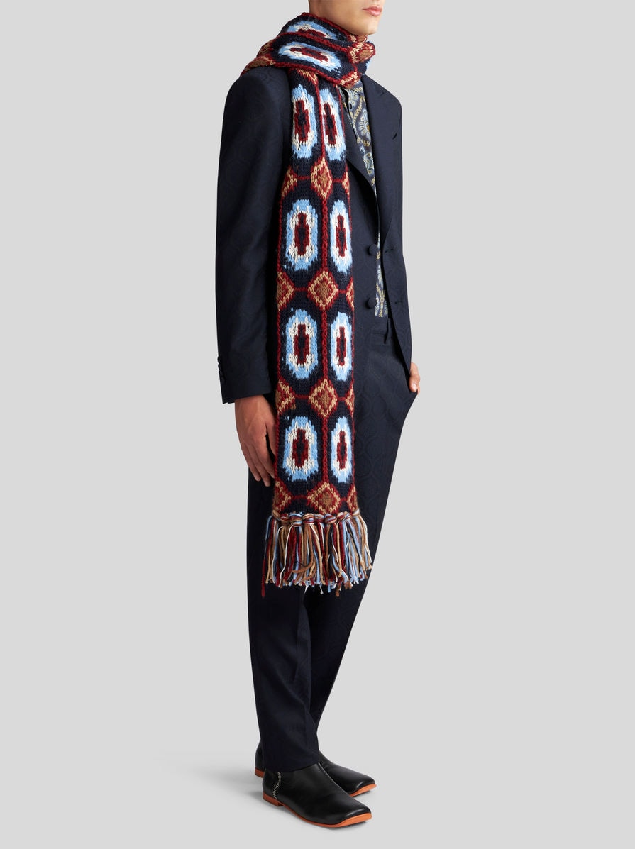 【★完売必至★】ETRO ☆ ジャカード パンツ ウール＆コットンジャカード パンツ | エトロ