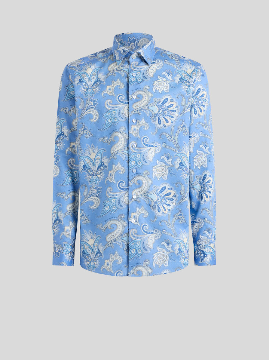 MAXI FLOWER PAISLEY SHIRT | Paisley Print Shirts | ETRO