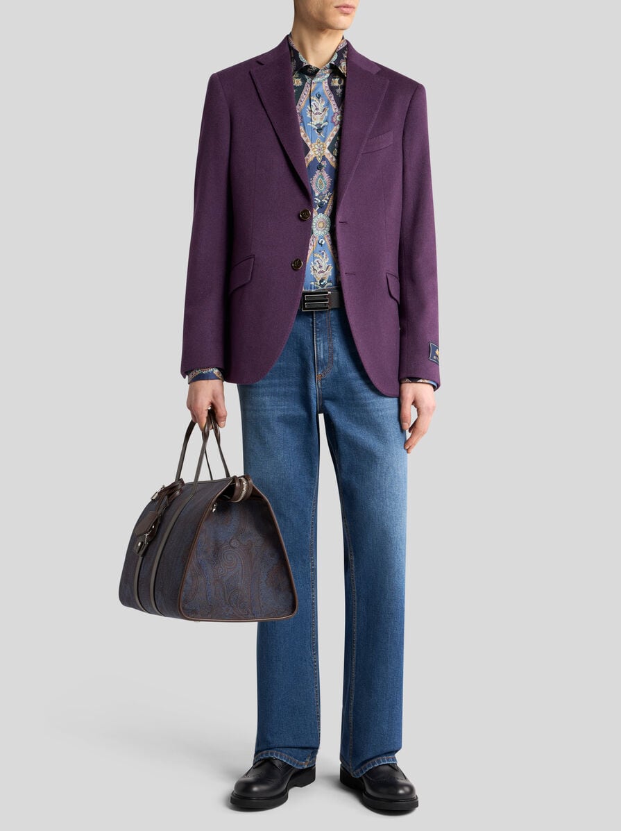 COTTON SHIRT WITH ALL-OVER PRINT | Shirts | ETRO