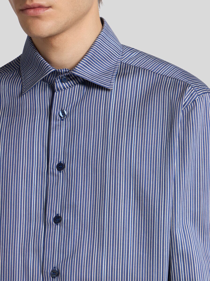 【ETRO】39 ストライプシャツ ETRO ストライプ シャツ | ピンク | FARFETCH JP