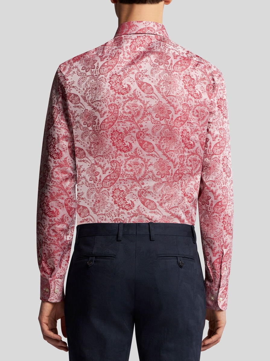 Tシャツ・カットソー ETRO Floral Paisley Cotton shirt (MRIB000199SA5L1 X0880) Etro Floral paisley cotton shirt available on julian-fashion