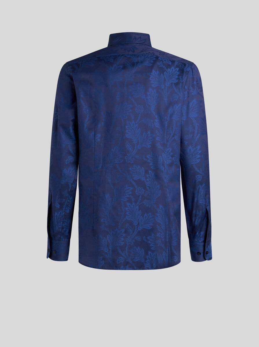 Tシャツ・カットソー ETRO FW23 PAISLEY PRINT SHIRT (11720_52040990) ETRO paisley-print Cotton T-shirt | Blue | FARFETCH