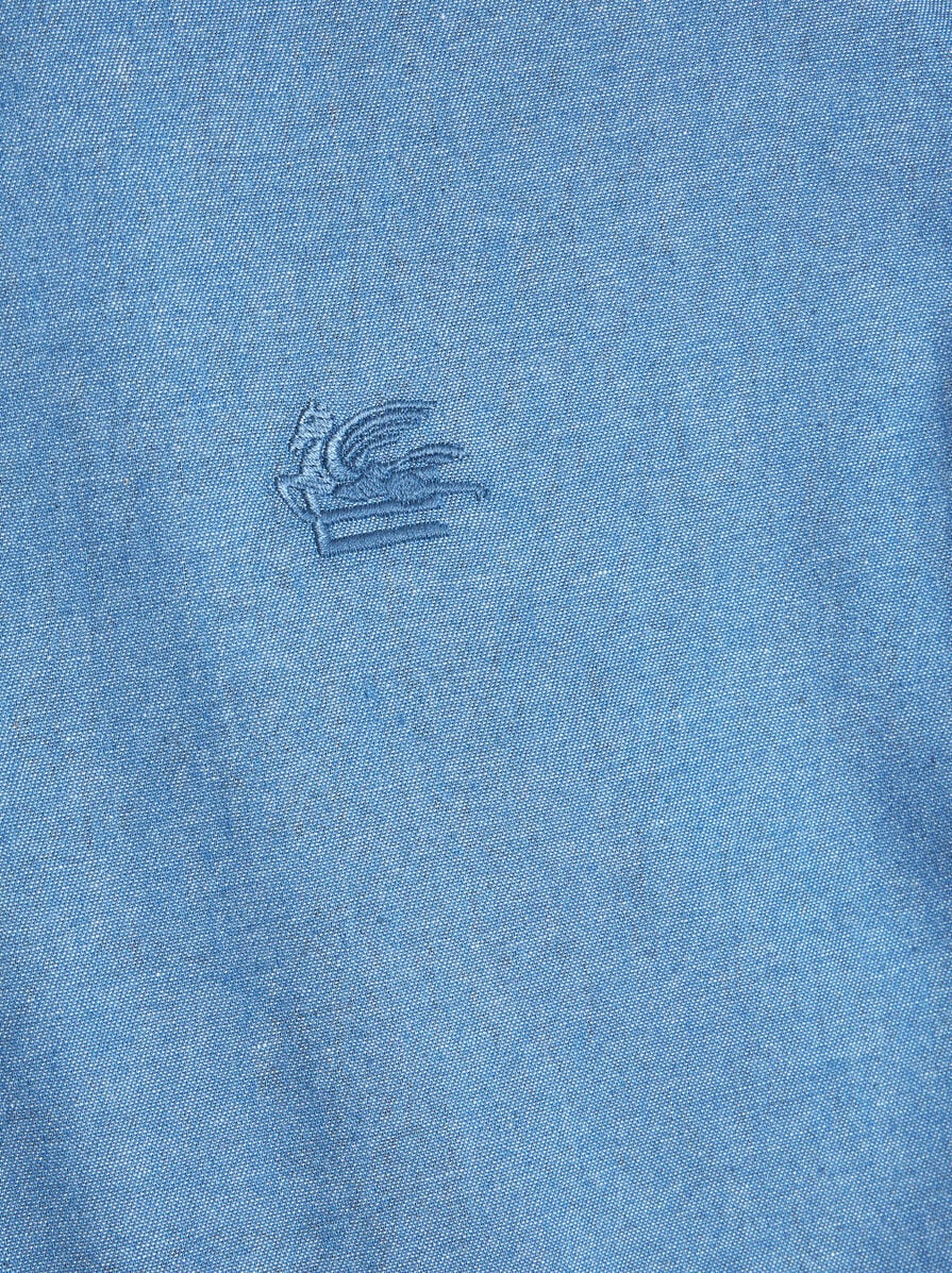Tシャツ・カットソー ETRO SS25 PEGASUS LOGO SHIRT (MRIB0002 99TR336S9880) embroidered maxi-pegasus t-shirt