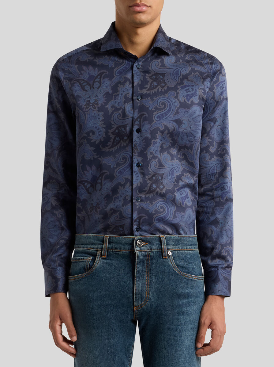 PRINTED COTTON SHIRT