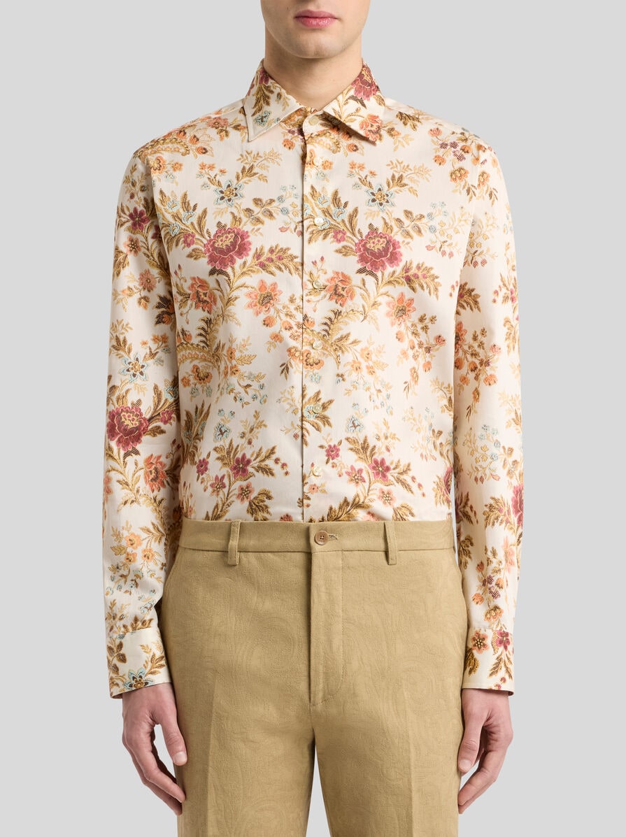 シャツ Etro Printed Cotton Shirt COTTON SHIRT WITH ALL-OVER PRINT | Shirts | ETRO