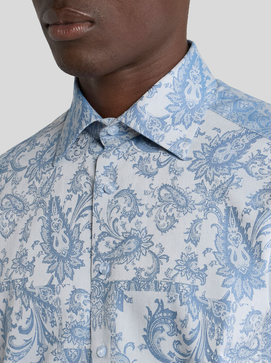 ペイズリー コットンジャカード シャツ | エトロ