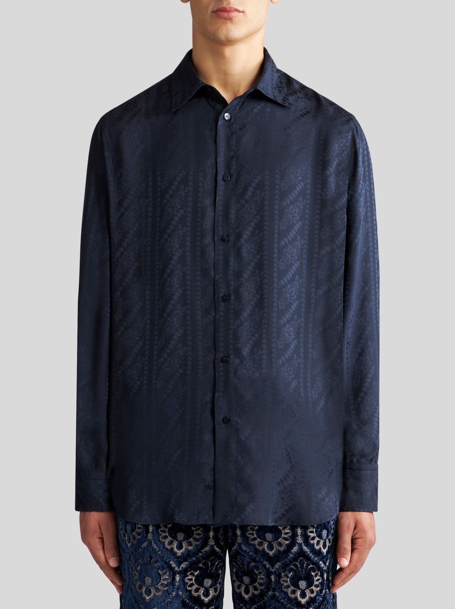 SILK JACQUARD SHIRT | Shirts | ETRO