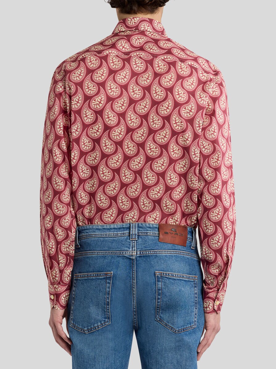 ETRO per Kaito Takahashi ペイズリー コットン シャツ | エトロ