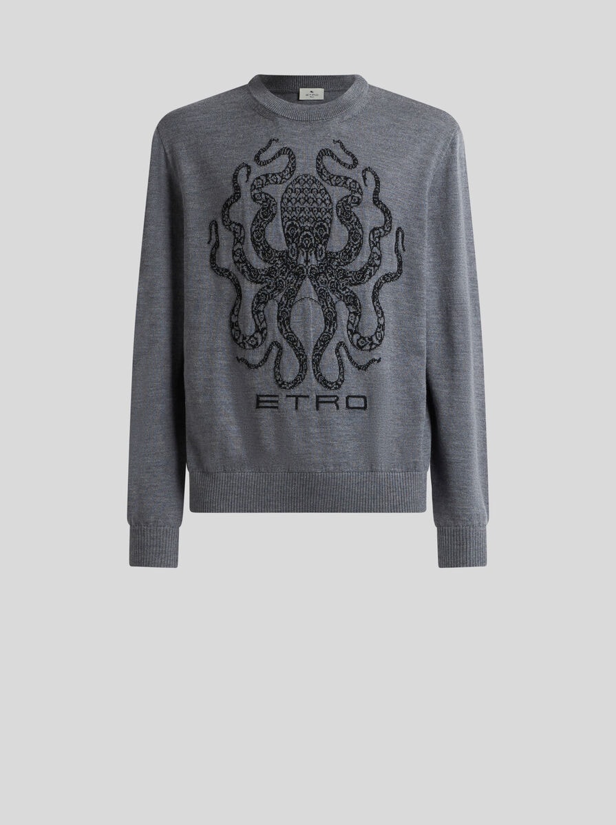 ETRO ロコ刺繍ニットヒニ WAQA0016AV393 B0310 ROSIE Quattro G Sweater ニット セーター | GUESS(ゲス) JAPAN