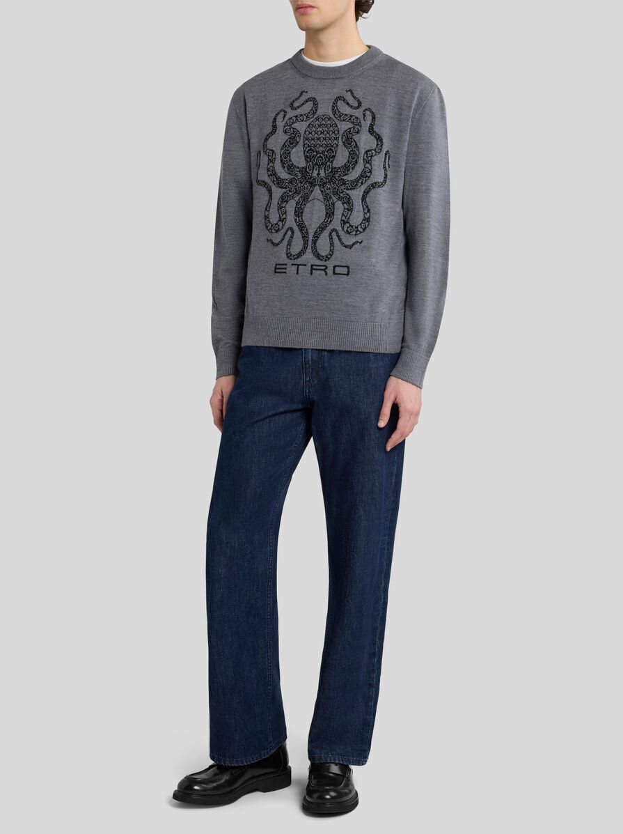 エトロ ETRO ニット ETRO - ETRO エトロ ニット・セーター M 白 【古着】【中古