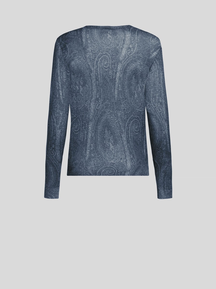 【送料&関税込】Etro Paisley Sweater Etro Paisley silk and cashmere sweater Etro