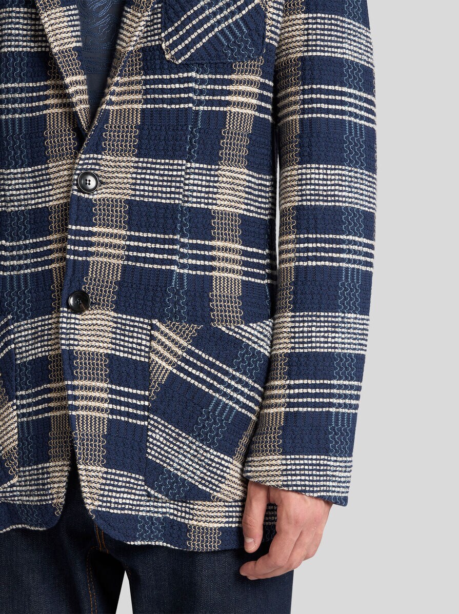 エトロ　ニット　ジャケット 楽天市場】エトロ ETRO ニットジャケット スタンドカラー