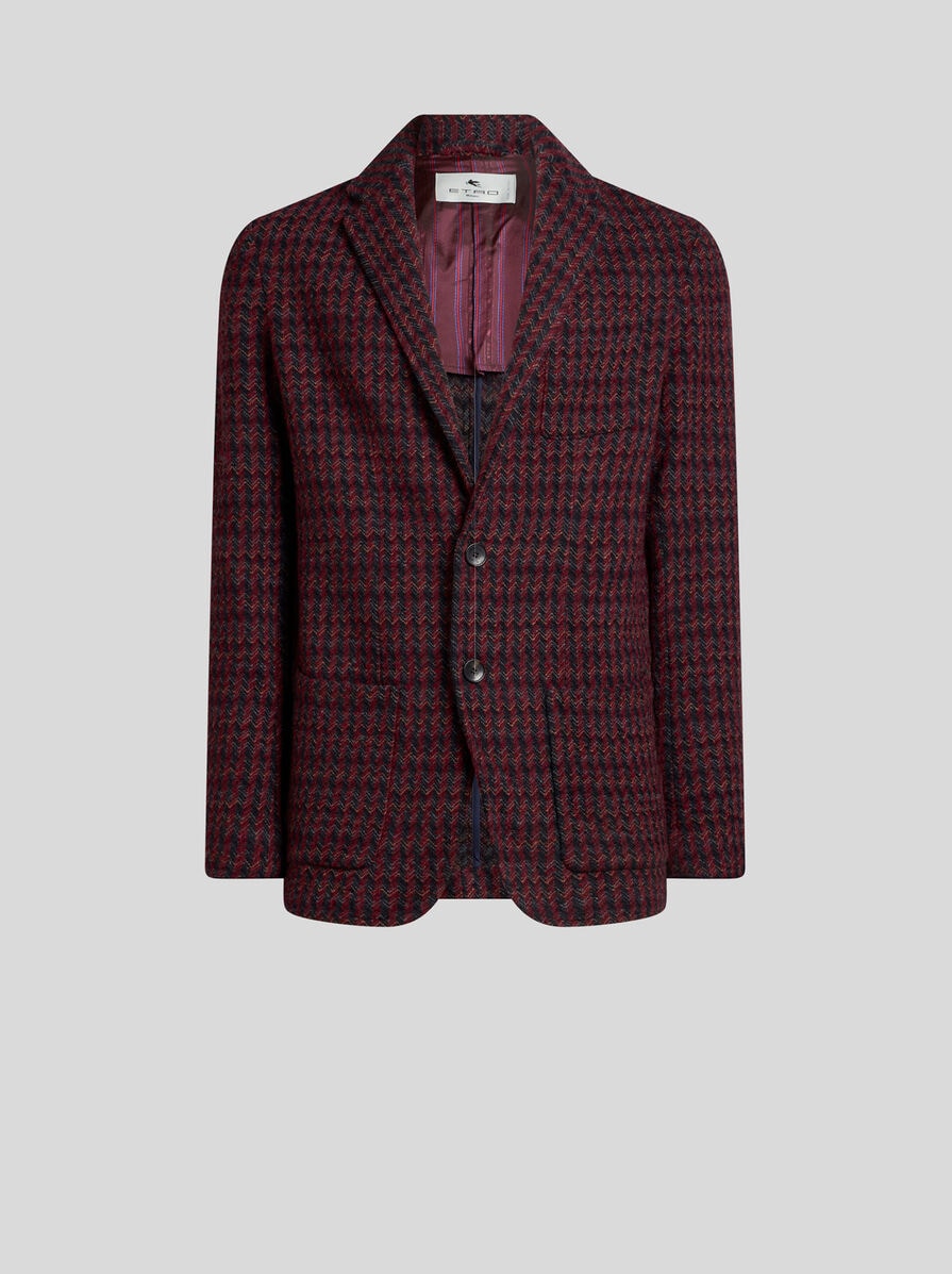 【ETRO】グラフィックモチーフ コットンジャカード ジャケット 三越伊勢丹 | ETRO/エトロ_Men通販 | コットン ジャカード