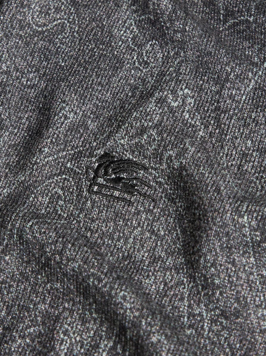 KNIT POLO-SHIRT WITH PAISLEY PRINT | Knitwear | ETRO