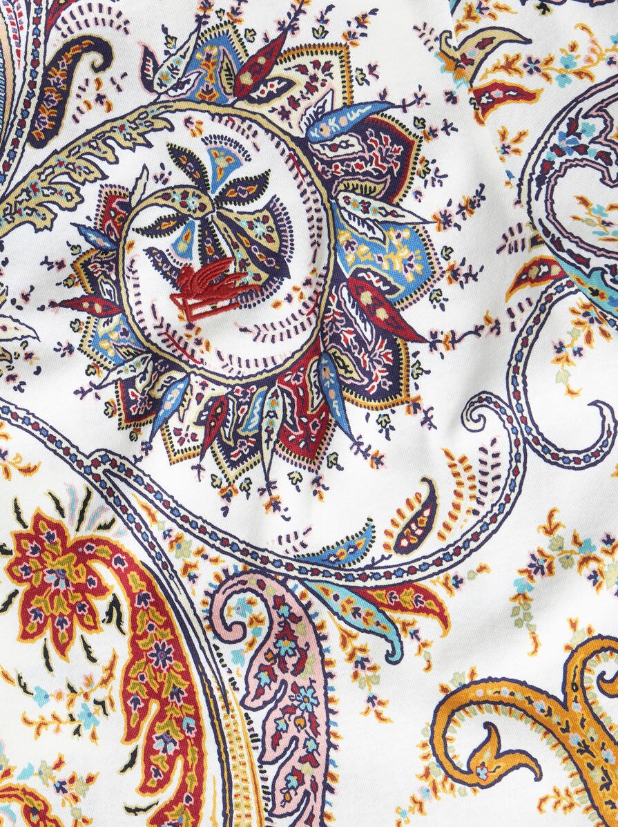 PAISLEY-PRINT T-SHIRT WITH LOGO PAISLEY-PRINT T-SHIRT WITH LOGO