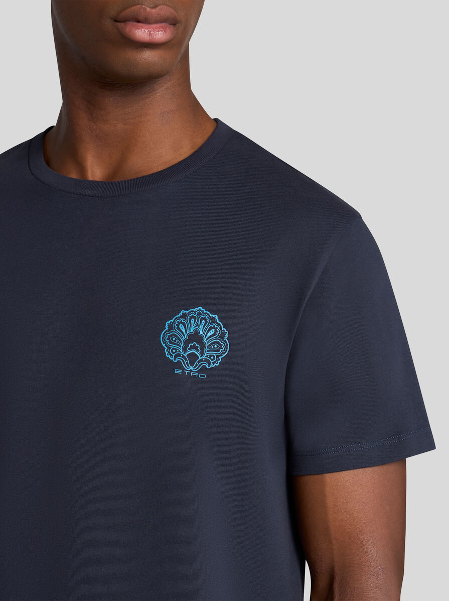 【国内発送】ETRO ロゴ コットン Tシャツ ロゴ コットン Tシャツ | エトロ