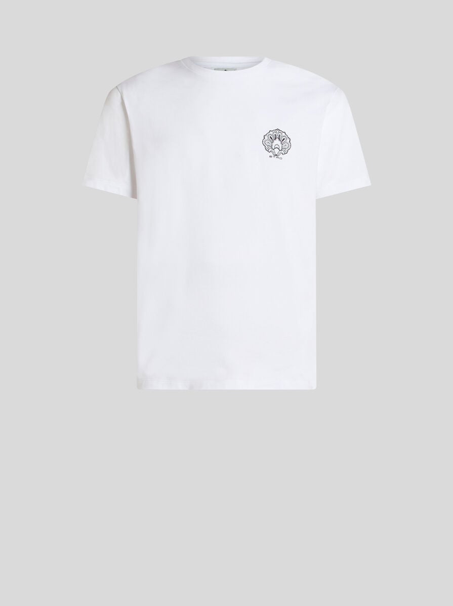 【国内発送】ETRO ロゴ コットン Tシャツ ロゴ コットン Tシャツ | エトロ