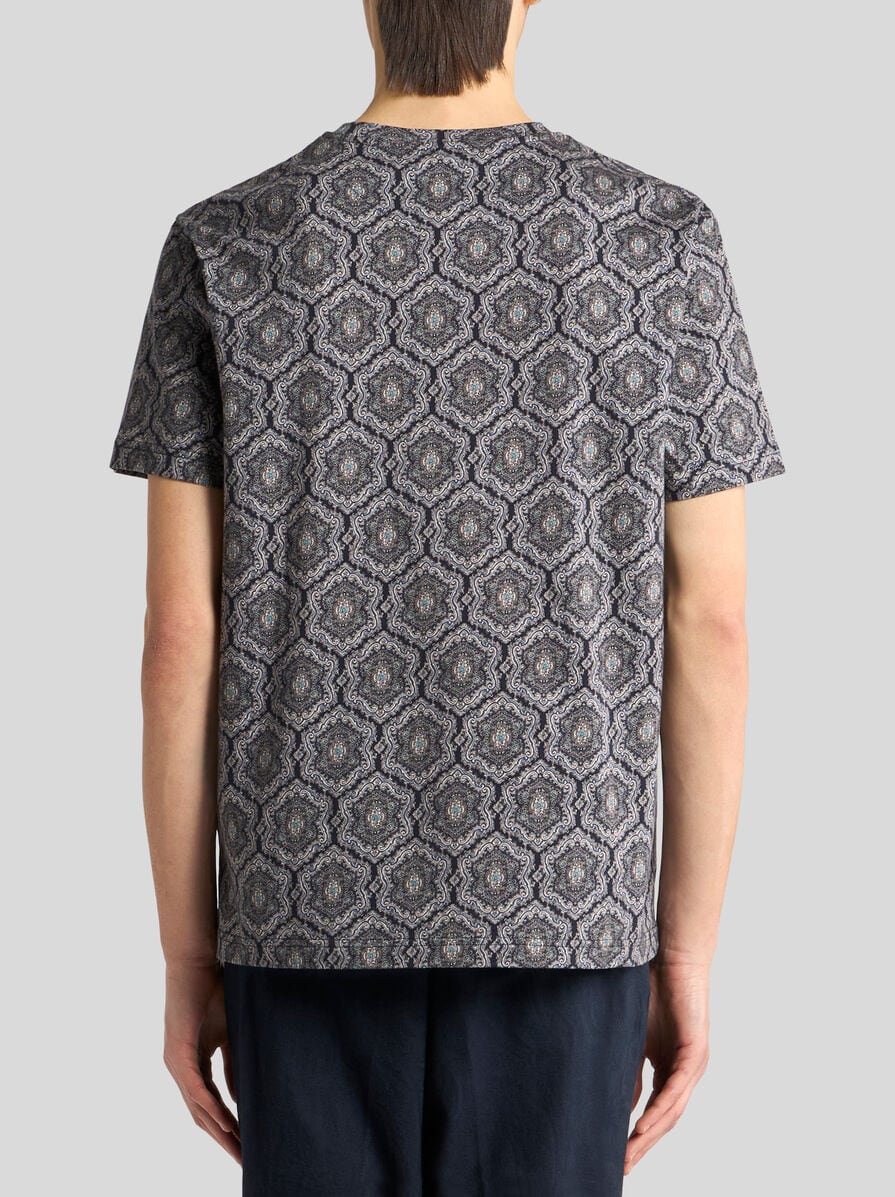 Tシャツ・カットソー ETRO SS25 (MRMD0004 AK573X0820) Etro T-shirt for Men SS25 | GIGLIO.COM