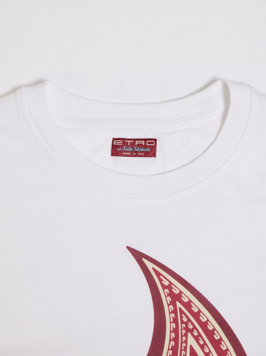ETRO per Kaito Takahashi PAISLEY T-SHIRT