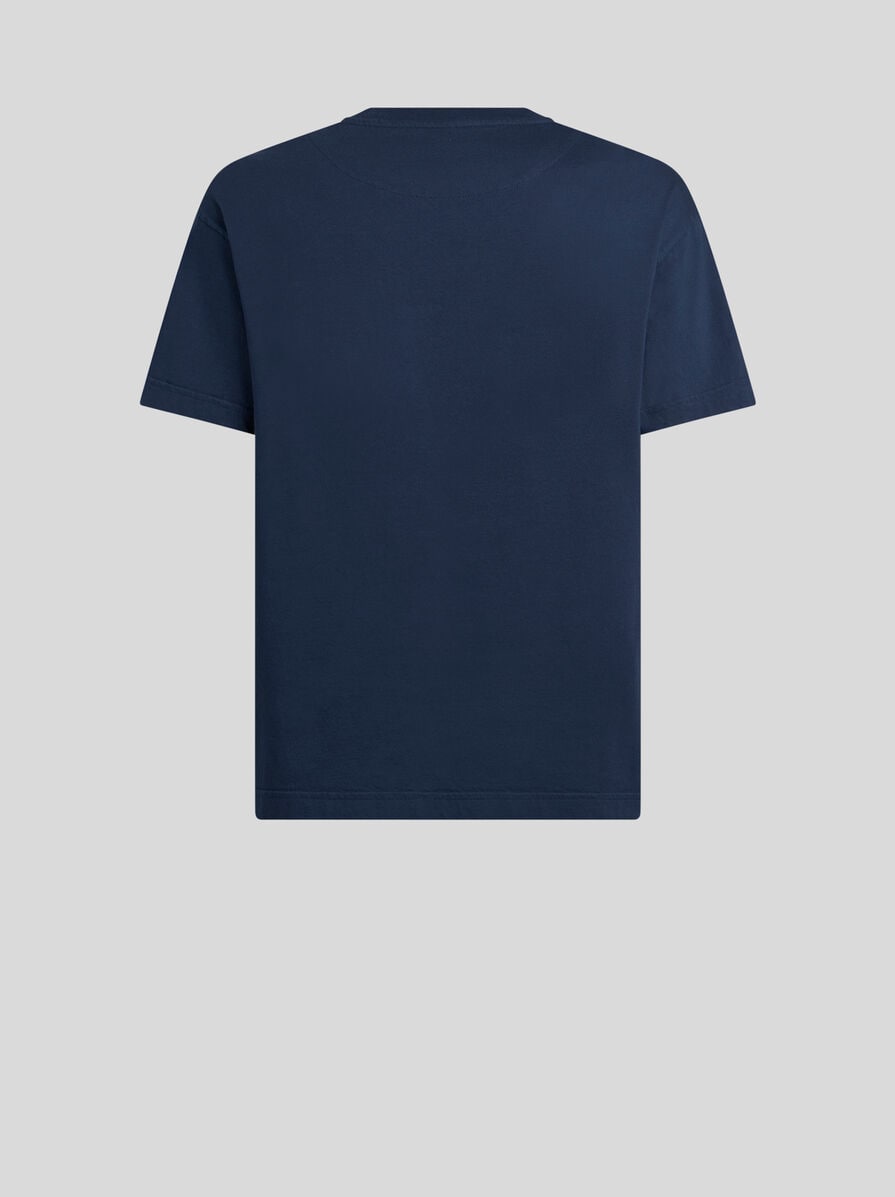 Tシャツ・カットソー Etro T-Shirt With Pegasus Embroidery T-SHIRT WITH PEGASO EMBROIDERY | T-shirt and Sweatshirts | ETRO