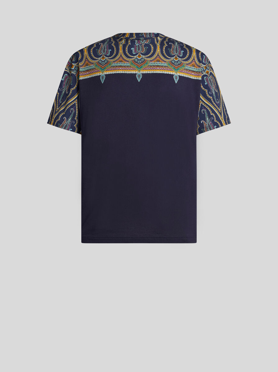 Tシャツ・カットソー ETRO COTTON T-SHIRT WITH PLACED PRINT COTTON T-SHIRT WITH PLACED PRINT | T-shirt and Sweatshirts