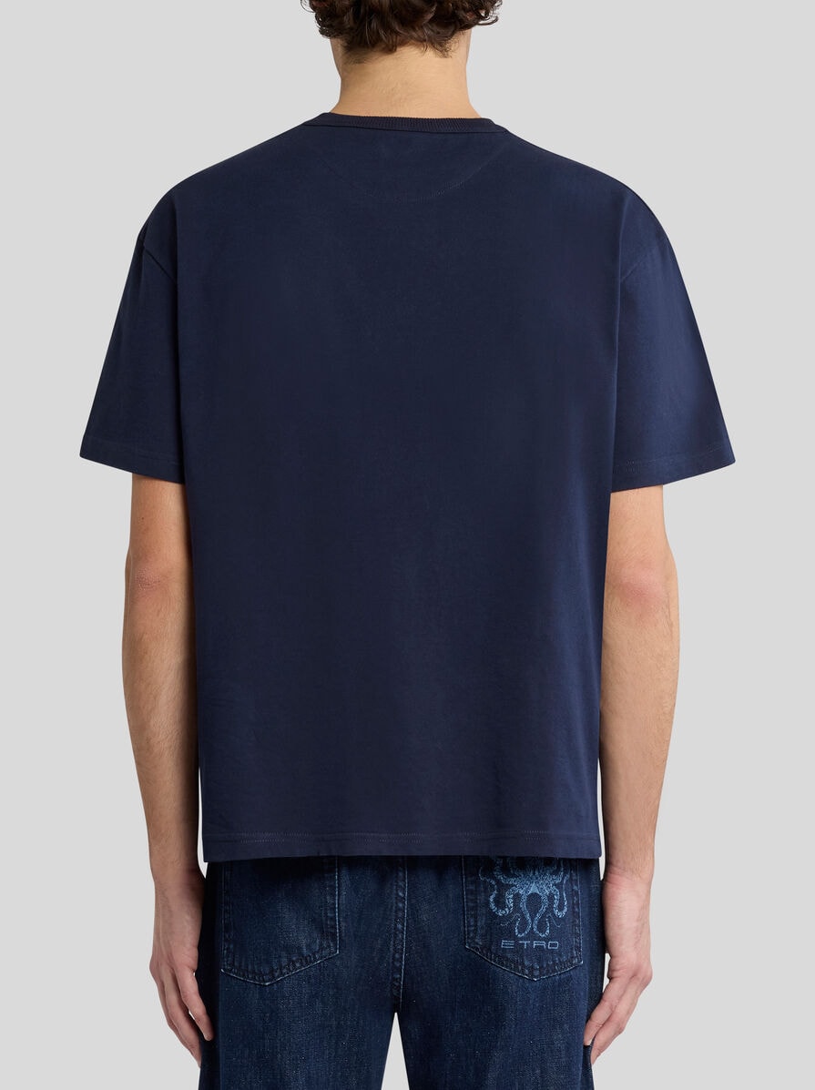 T-SHIRT WITH OCTOPUS AND LOGO | T-shirt and Sweatshirts | ETRO