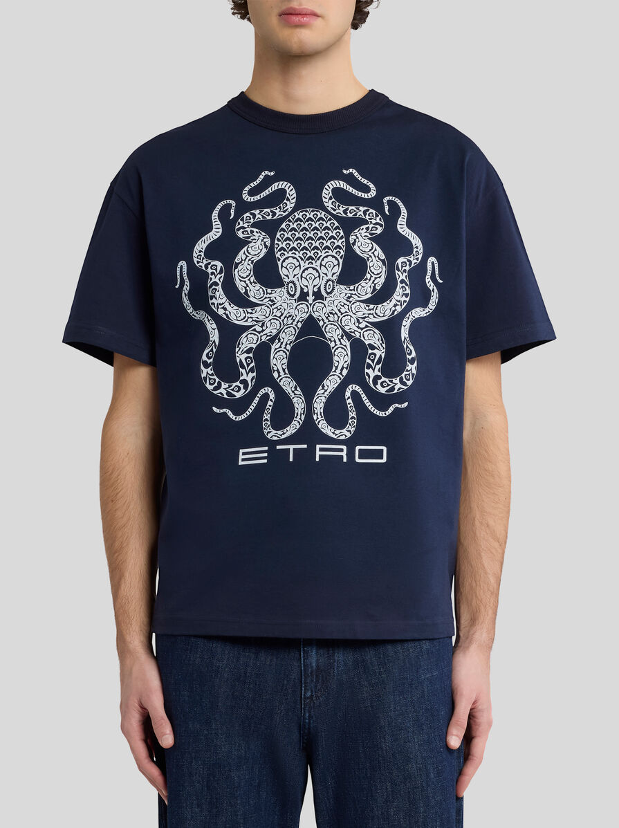 Tシャツ・カットソー ETRO SS25 Knitwear (WRJA0088 99SPB2X0800) Etro Embroidered Cotton Sweater | italist