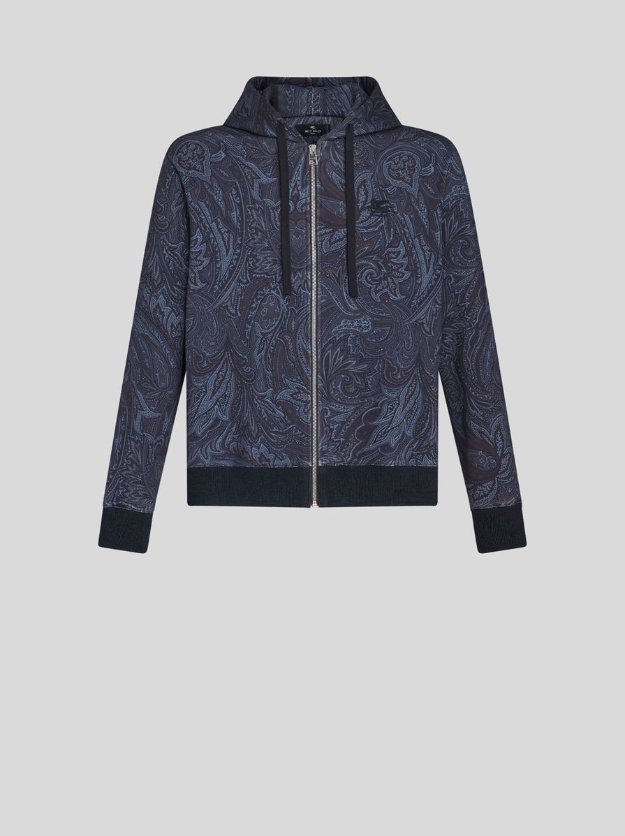 PAISLEY HOODED SWEATSHIRT | T-shirt and Sweatshirts | ETRO