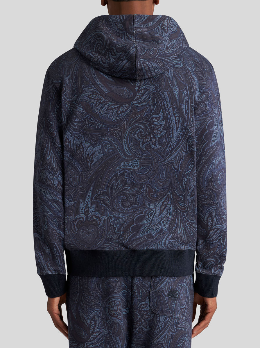 PAISLEY HOODED SWEATSHIRT | T-shirt and Sweatshirts | ETRO