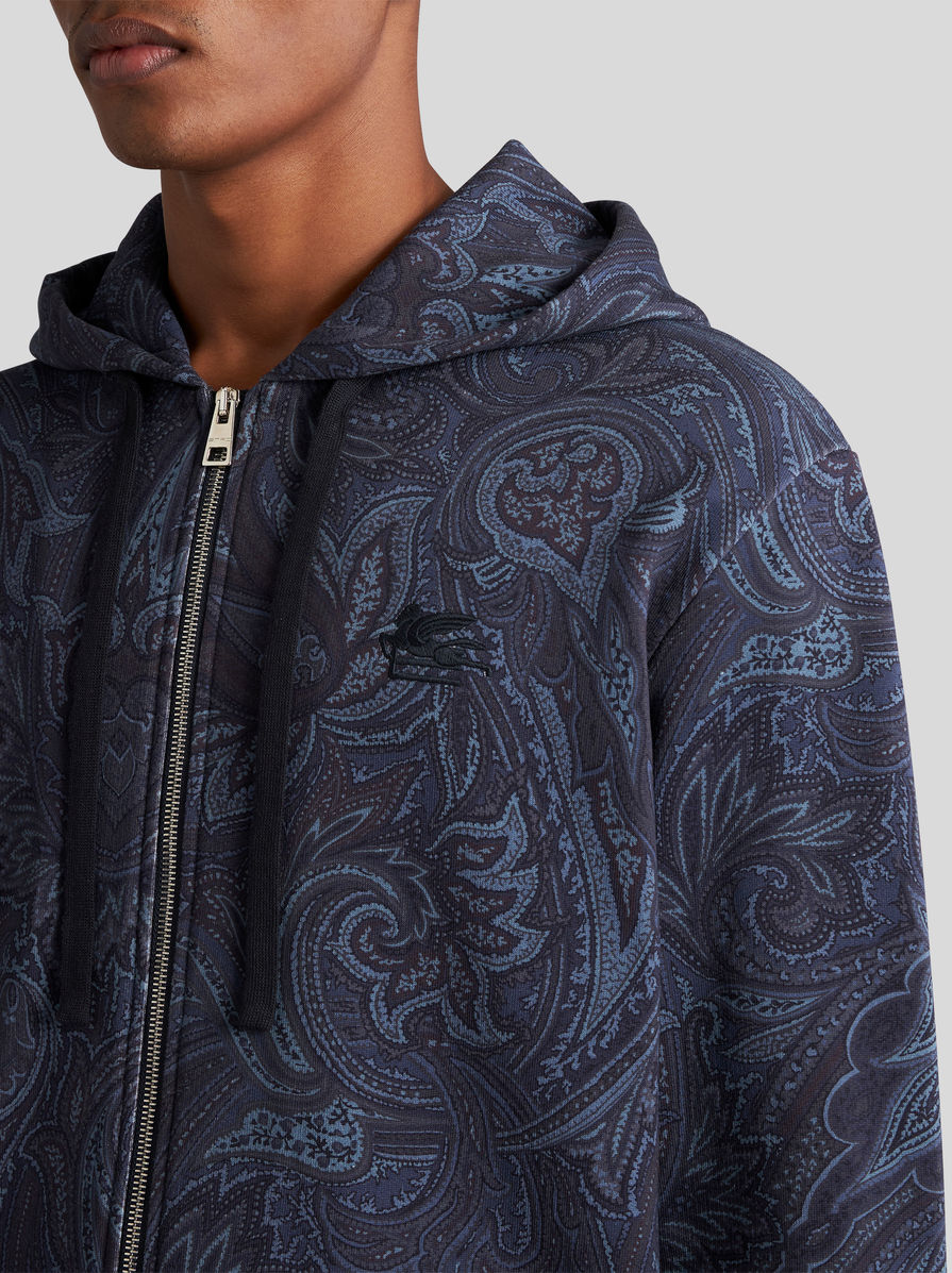 【送料&関税込】Etro Beige Pullover With Inlaid Paisley Moti Etro Beige Pullover With Inlaid Paisley Motif Pullover