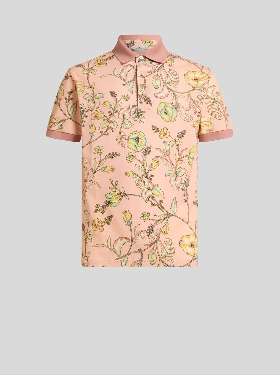 FLORAL POLO SHIRT | T-shirts and Polo Shirts | ETRO