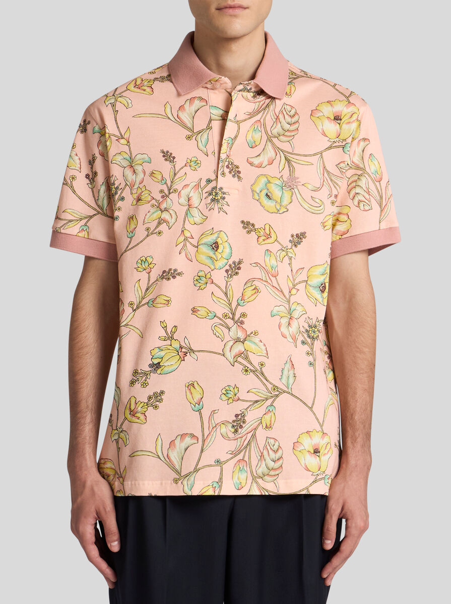 FLORAL POLO SHIRT