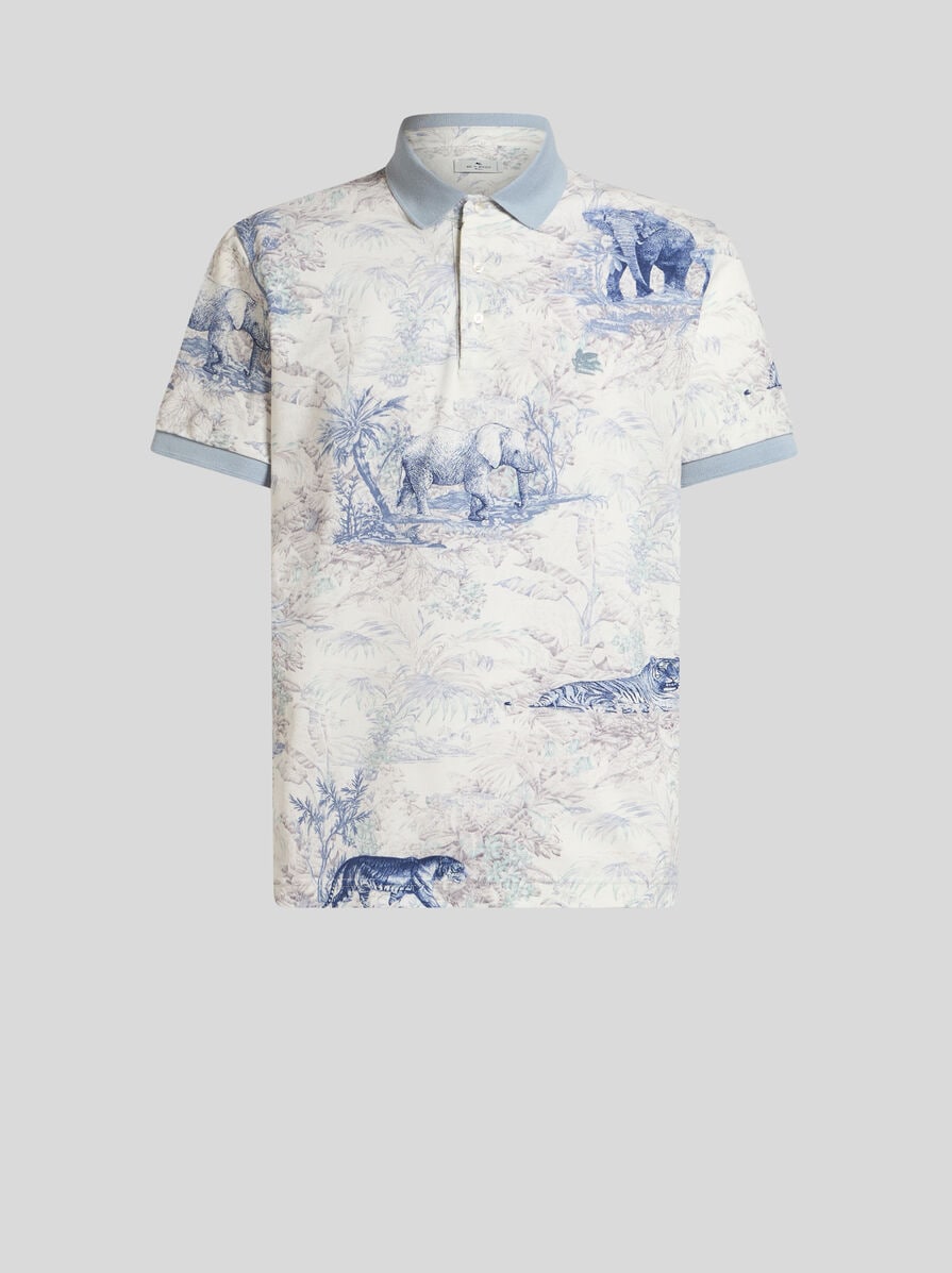 Tシャツ・カットソー ETRO FW25 POLO ROMA PRINTED DETAILS (MRMD0005 AC274 W0800) amiriblack.jpg