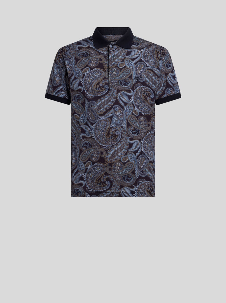 ETRO｜ (WRMA0006AK788 W0111) PRINTED COTTON T-SHIRT | Sweatshirts And T-shirts | ETRO