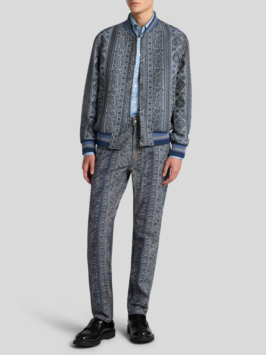 【関税&送料込】Etro Baggy Jacquard Jeans BAGGY JACQUARD JEANS | Denim | ETRO