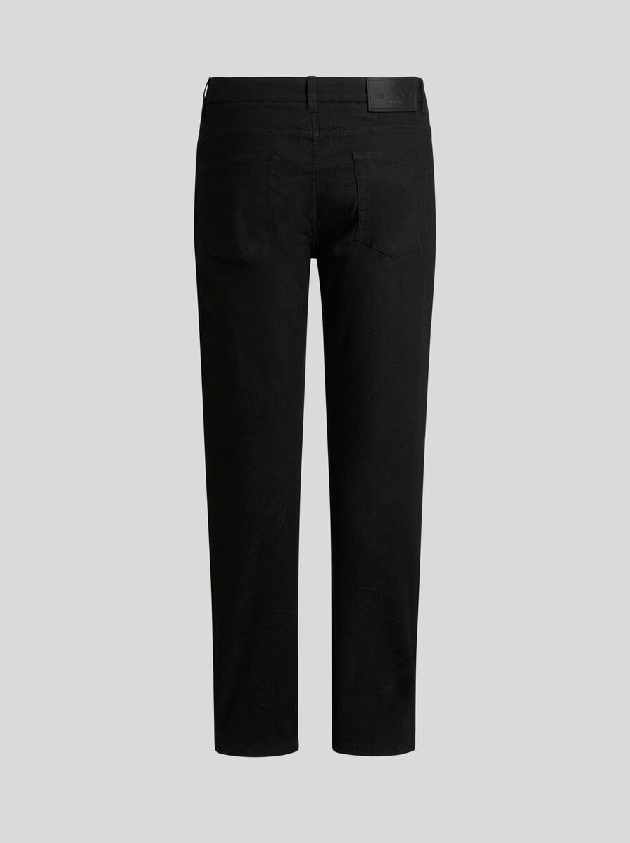 【ETRO】レギュラーフィット ジャカード ジーンズ ジャカード ジーンズ
