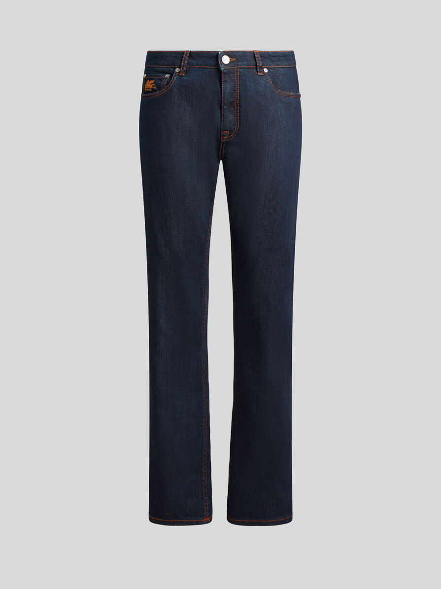 デニム・ジーパン Etro Five-Pocket Jeans With Fitted Silhouette FIVE-POCKET JEANS | Denim | ETRO