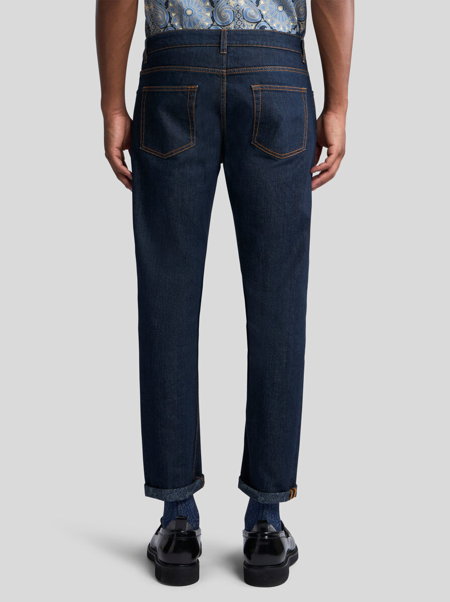デニム・ジーパン Etro Five-Pocket Jeans With Fitted Silhouette FIVE-POCKET JEANS | Denim | ETRO