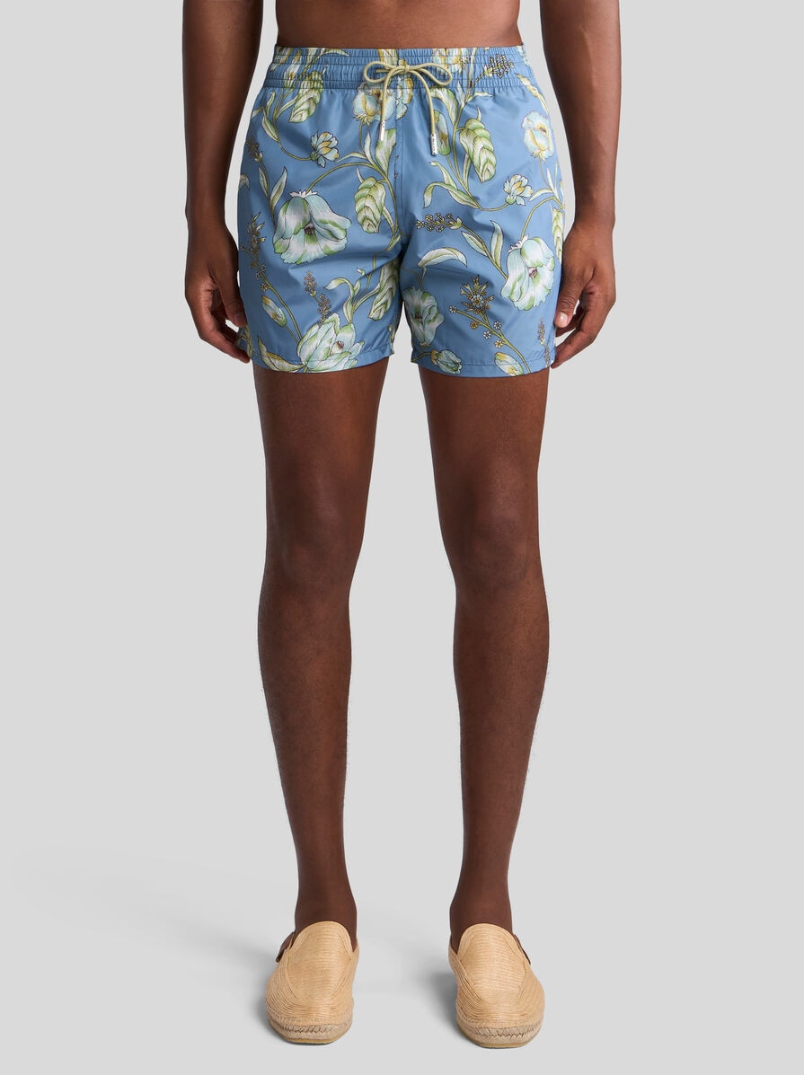 ビキニ ETRO SS25 Floral shorts (WRPA0014AK749 X0888) FLORAL SWIM SHORTS