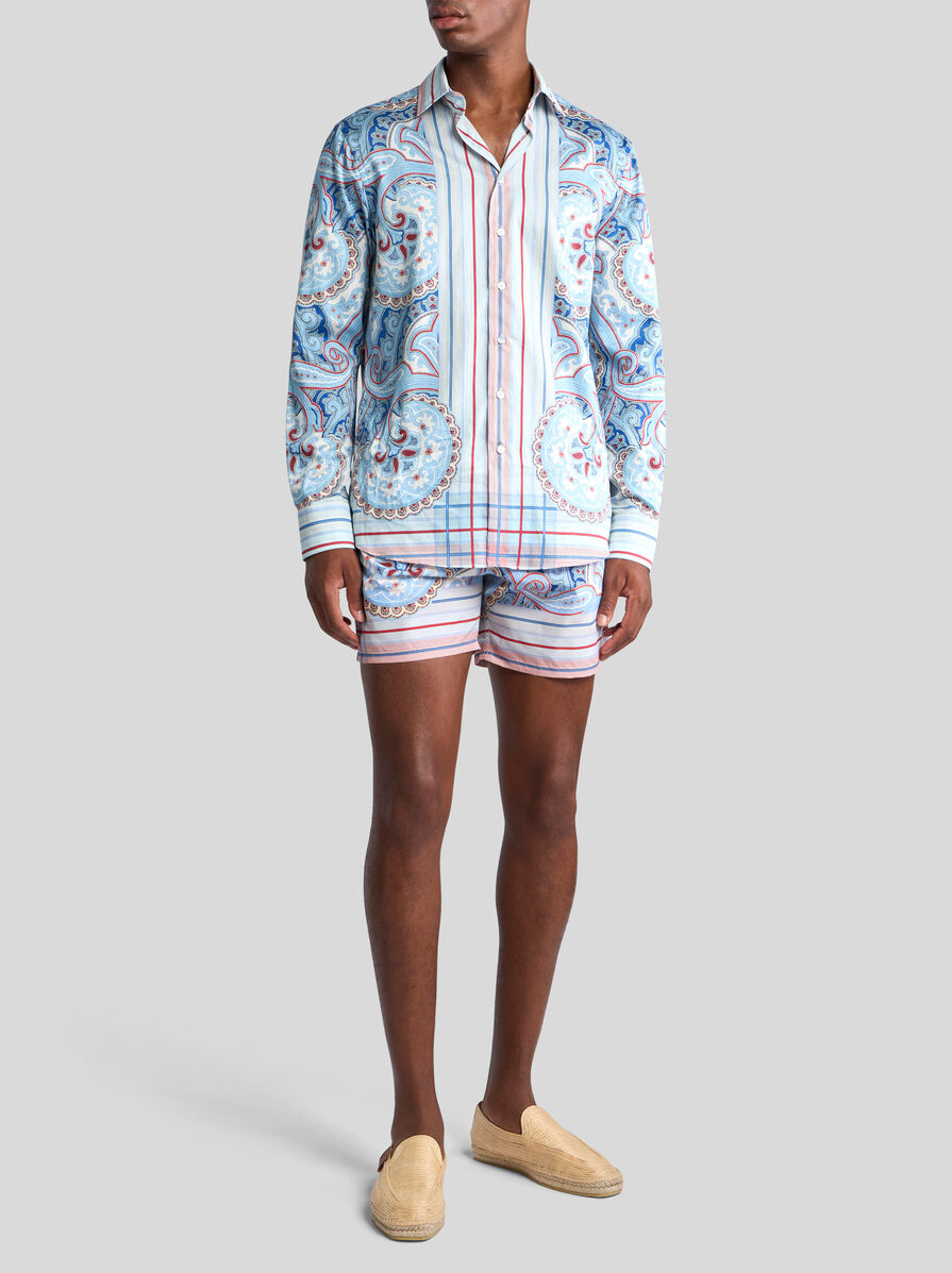 ETRO エトロ　ペイズリー　水着　スイムウェア 夏を盛り上げる大胆柄！エトロのスイムウェア＆バッグを