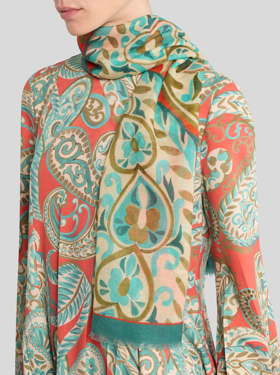 トップス ETRO Cashmere Border Knit ETRO Cashmere Border Knit メンズ