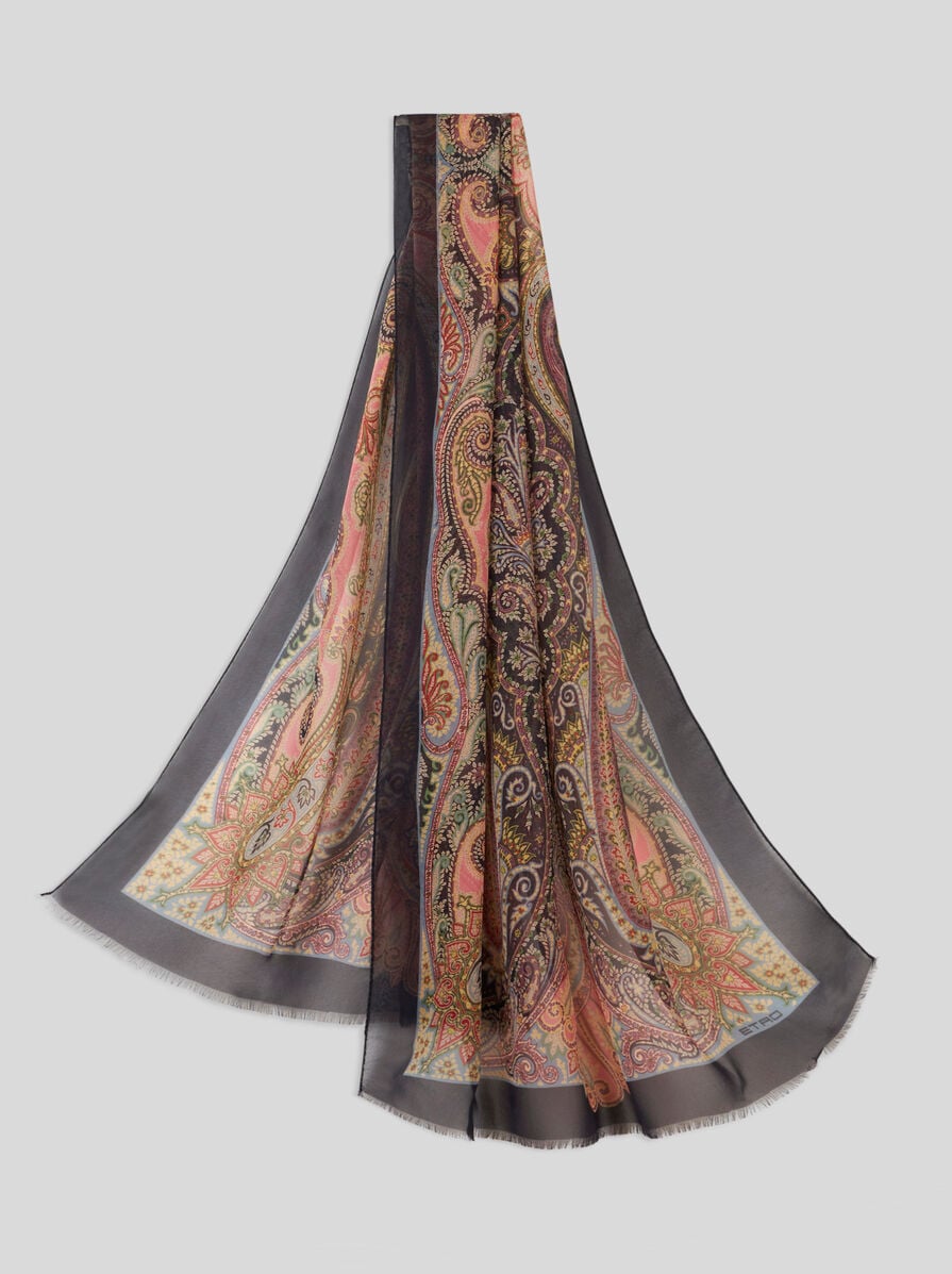 プリント シルク ショール | エトロ
