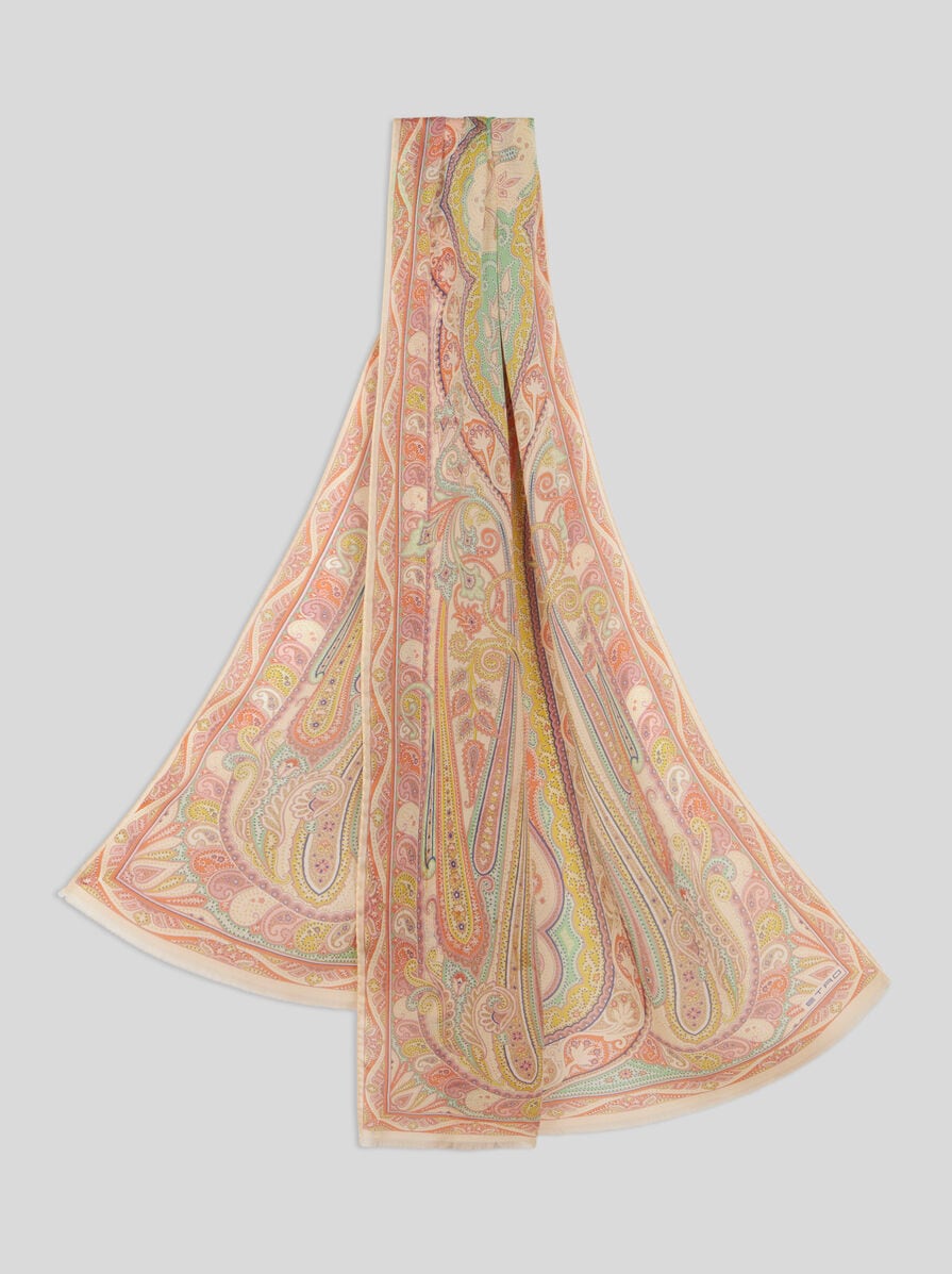 PRINTED SILK SCARF | Scarves and Silk | ETRO