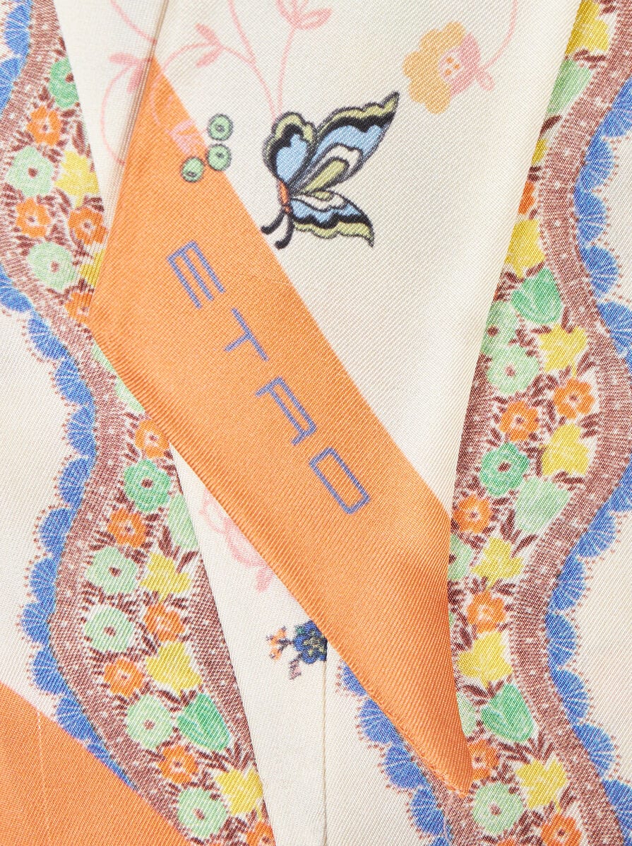 エトロシルク 三越伊勢丹 | ETRO/エトロ_Women通販 | プリント シルクスカーフ