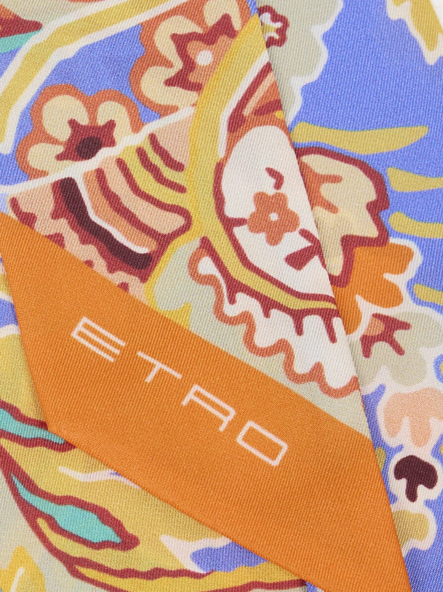 【関税&送料込】Etro Printed Silk Paisleyna SILK PAISLEYINA WITH PRINT | Scarves and Silk | ETRO